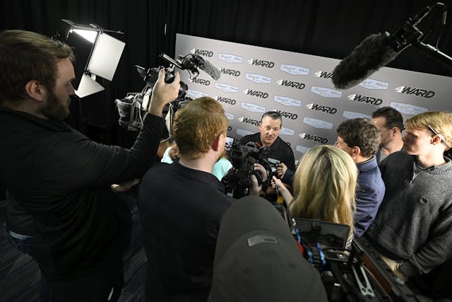 Tony Stewart of Stewart-Hass Racing Josh Berry announcement press conference