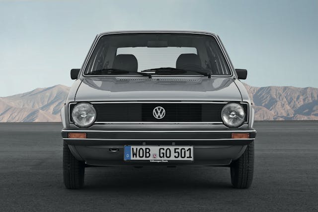 VW Golf front