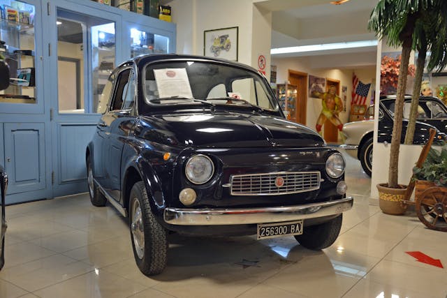 Malta Museum Fiat 500 Lombardi front three quarter
