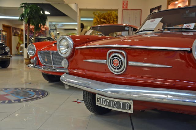Malta Museum Fiat 600D Vignale front closeup