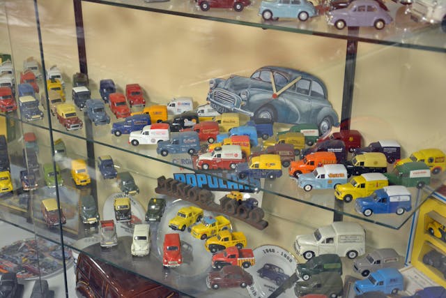 Malta Museum mini model cars encased