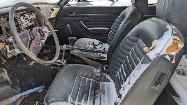 Ford Capri interior