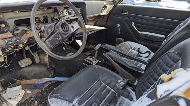 Ford Capri interior