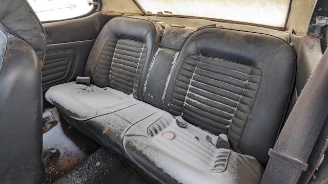 1974 Ford Capri interior rear seat