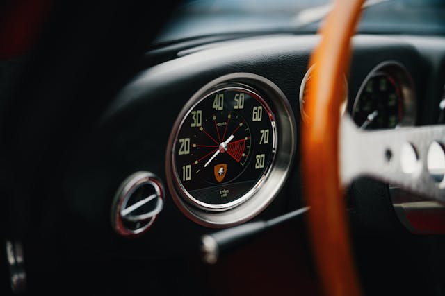 1964 Lamborghini 350 GT gauges