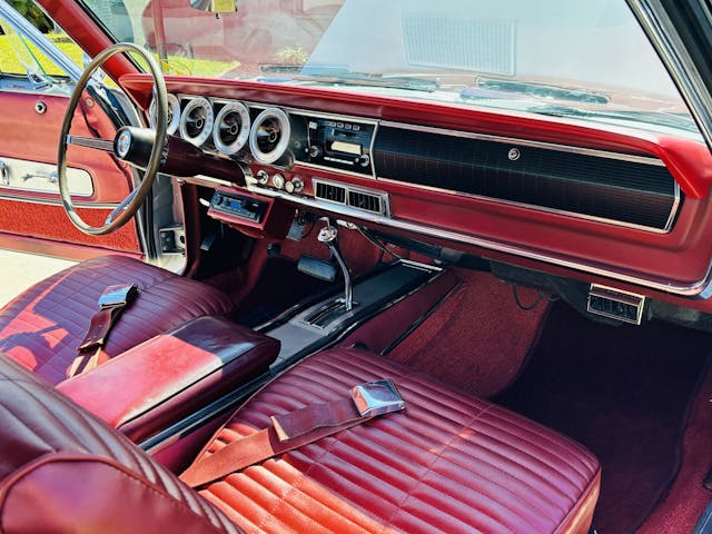 1966 Dodge Charger 383 interior front