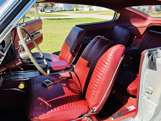 1966 Dodge Charger 383 interior front seats