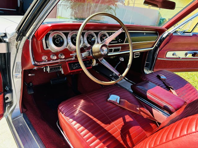 1966 Dodge Charger 383 interior dash