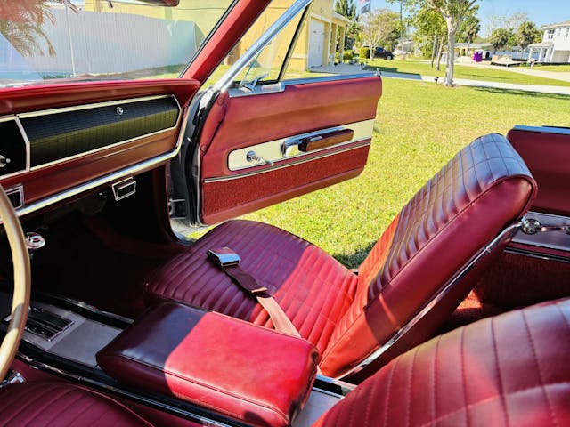 1966 Dodge Charger 383 interior front seat
