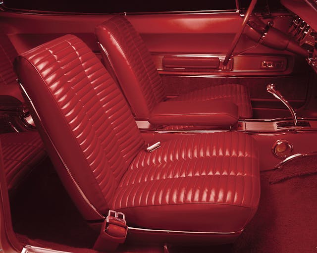 1966 Dodge Charger automobile interior