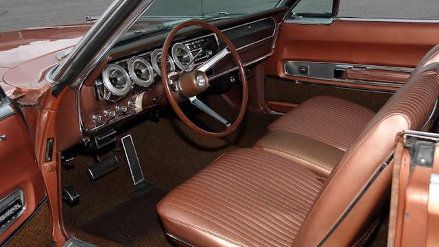 1967 Dodge Charger Mecum Interior front