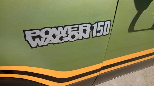 Dodge Power Wagon Decal