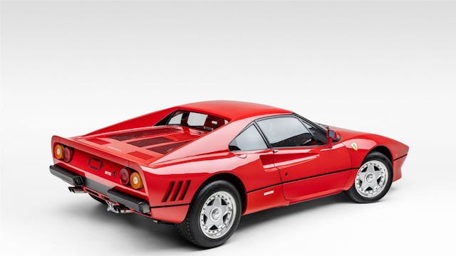 1985-ferrari-288-gto rear three quarter