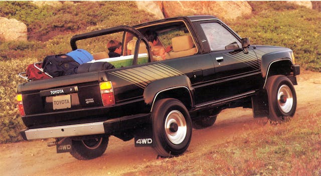 1989 Toyota 4Runner pickup rear
