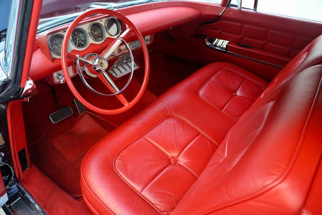 1956 Continental Mark II interior