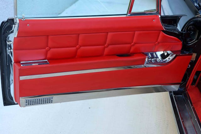 1956 Continental Mark II interior right door card driver's
