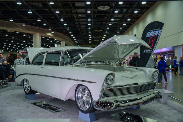 1956 Chevy Bel Air Smoothy front three quarter