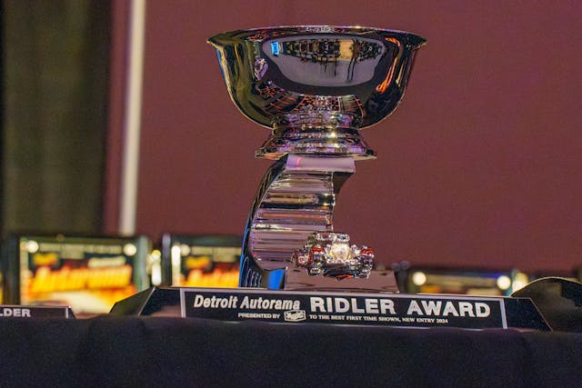 2024 Ridler Award trophy