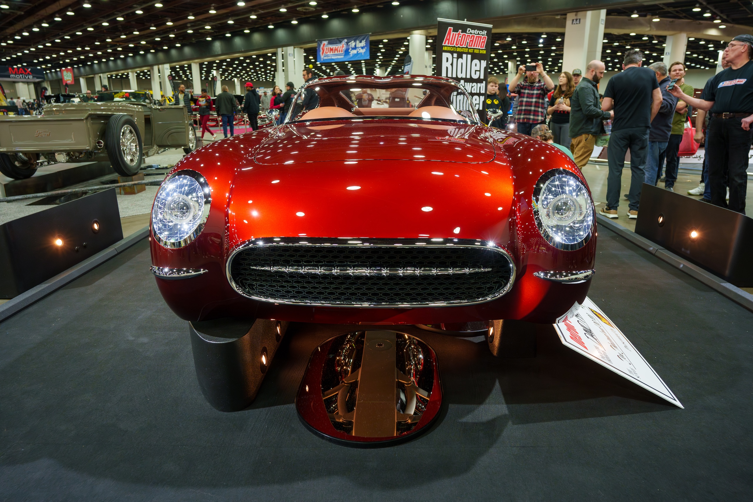 2024 Ridler Winner Dave and Tracey Maxwell’s “TwelveAir” ’53 Corvette