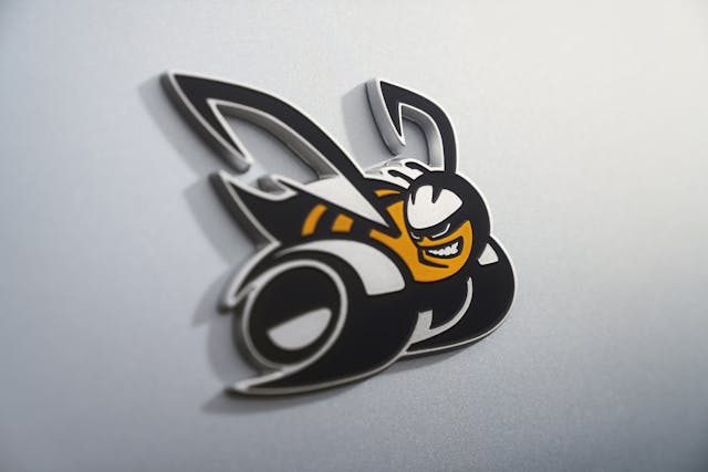 2024 Dodge Charger Daytona Scat Pack fender badge detail
