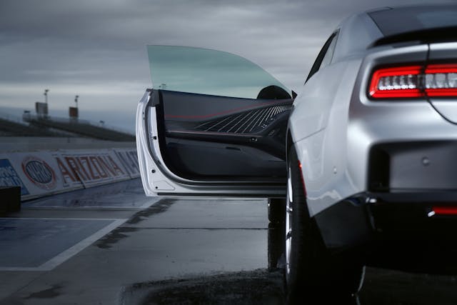 2024 Dodge Charger Daytona Scat Pack interior door panel