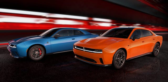 2024 Dodge Charger Daytona Scat Pack two and four door models