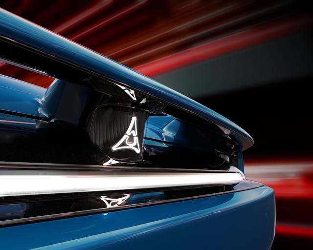 2024 Dodge Charger front R-wing detail
