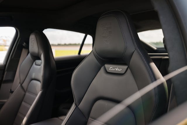 2024 Porsche Panamera Turbo E Hybrid interior front seats
