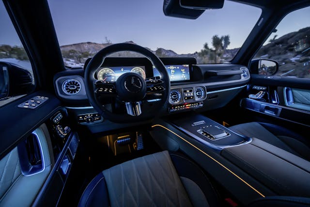 2025 Mercedes-Benz G 550 interior