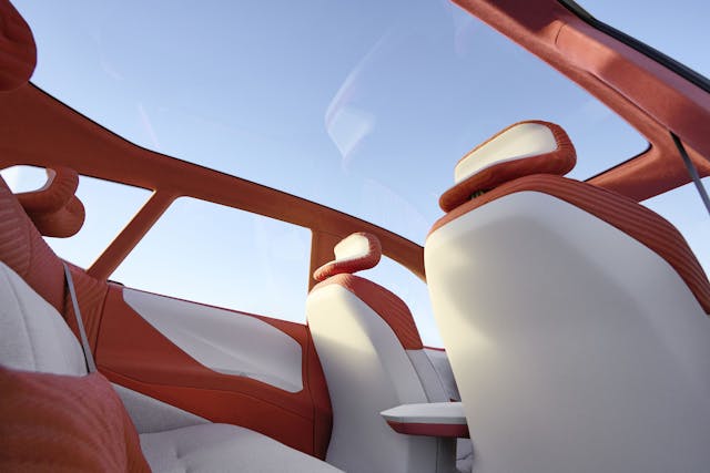 BMW Neue Klasse X interior panoramic sunroof