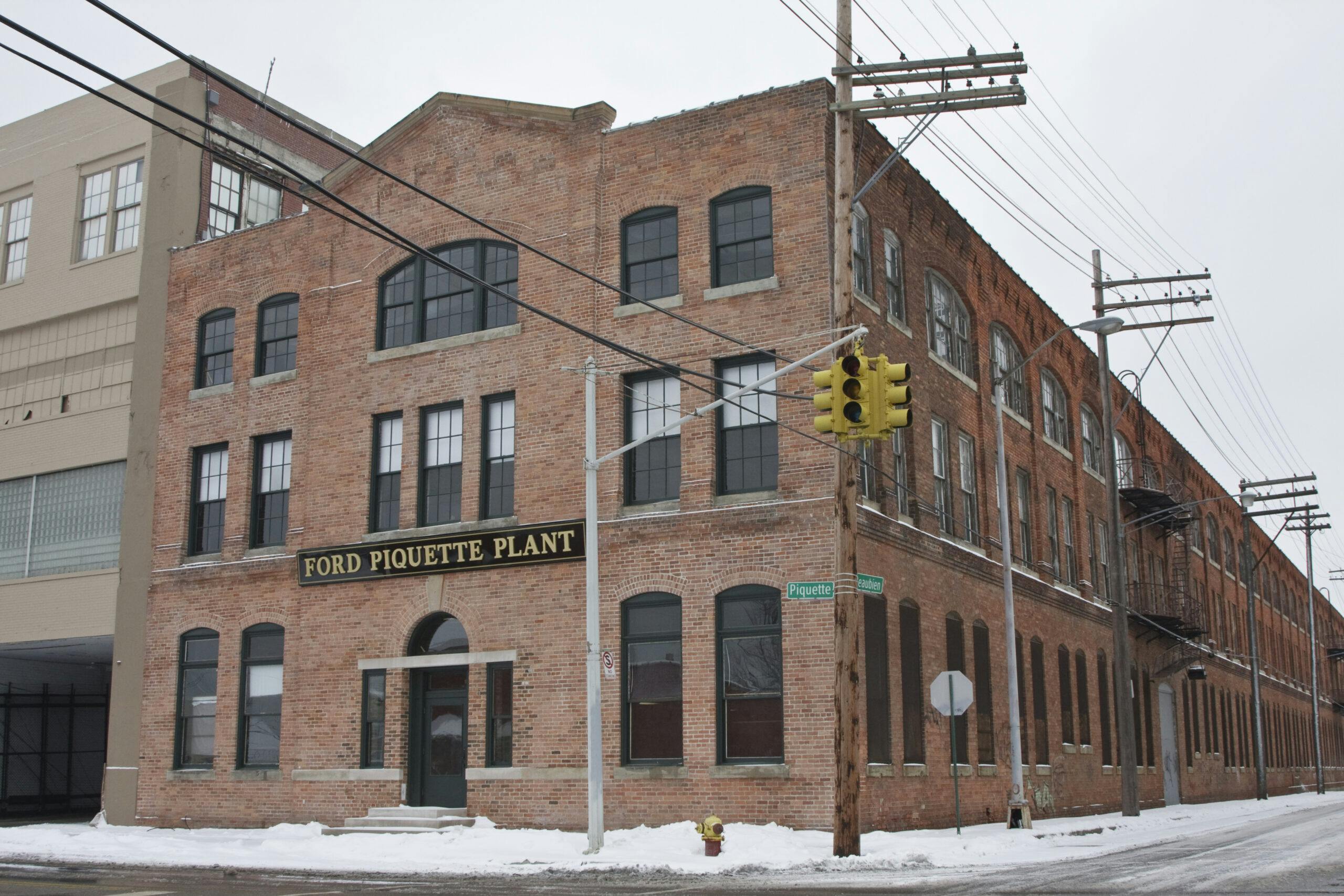 Ford Piquette Plant Detroit Michigan brick building historical exterior