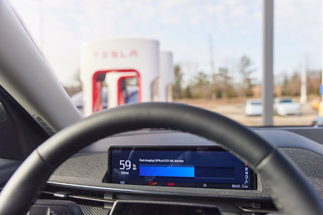 Ford fasting charging on Tesla infrastructure