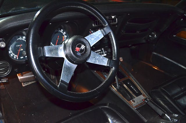 Duntov steering wheel 1972 Chevrolet Corvette mod