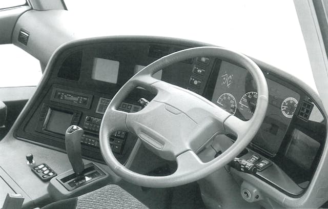 Vintage dodge stealth 3000gt cockpit black white