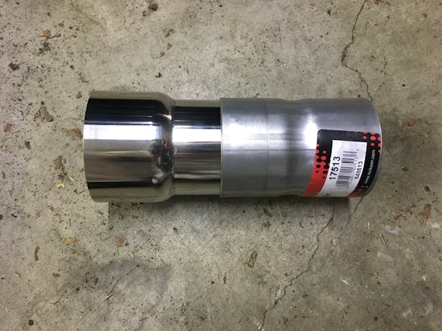 DIY exhaust repair fittings