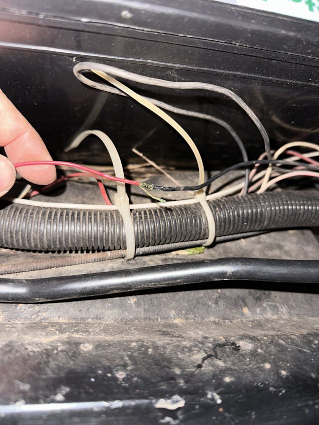 Silly DIY wiring job classic car 