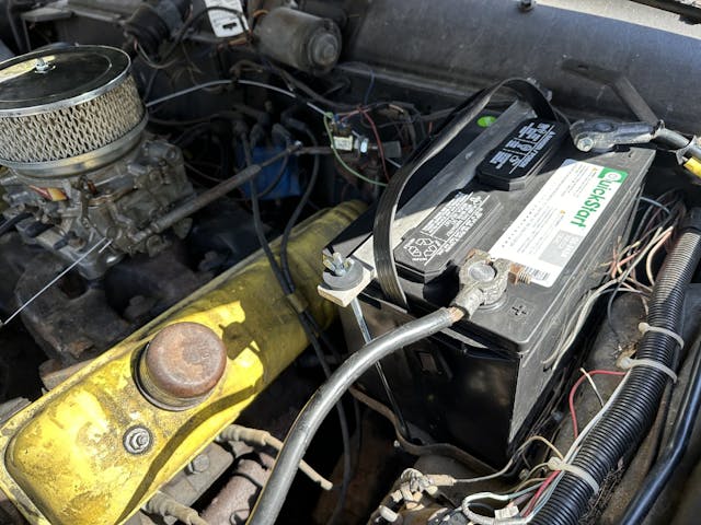Car battery Studebaker Hawk