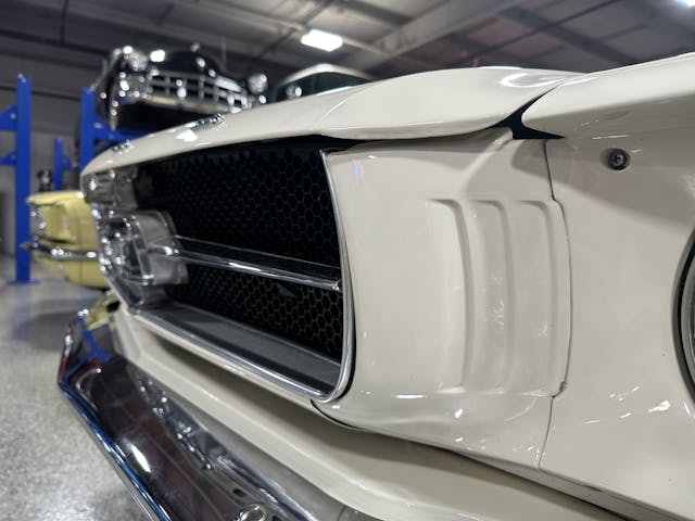 1965 Ford Mustang grille detail