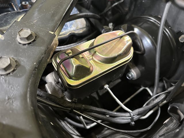 1966 Ford Mustang brake master cylinder