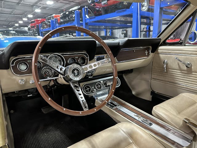 1966 Ford Mustang dashboard