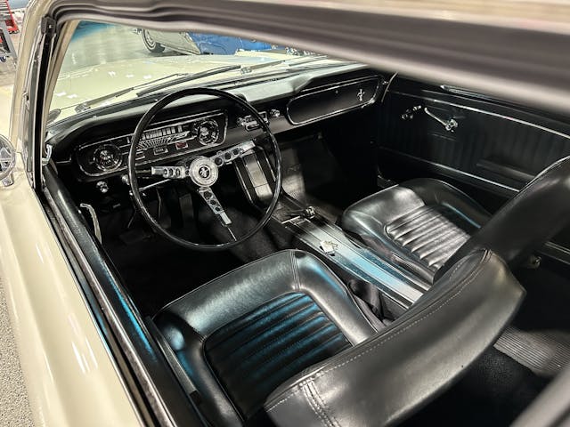 1965 Ford Mustang interior drivers side