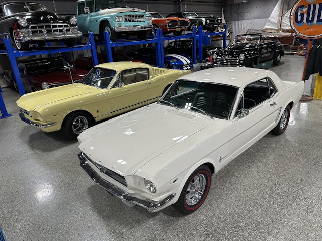 1965 and 1966 Ford Mustangs in Hagerty Learning Garage