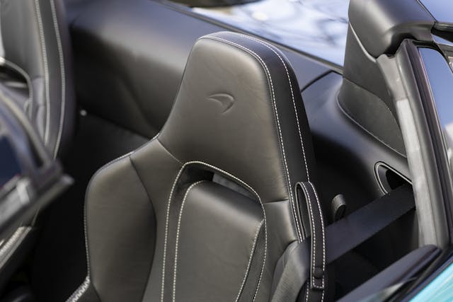 2024 McLaren 750S interior seat leather