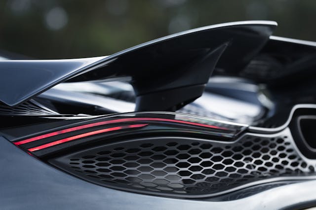 2024 McLaren 750S rear taillight