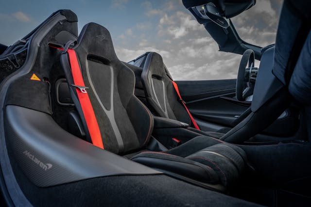 2024 McLaren 750S interior seats