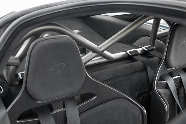 2024 McLaren 750S interior safety bar