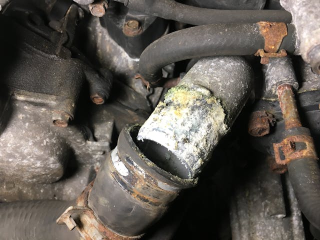 Nissan Armada Leak tube corrosion