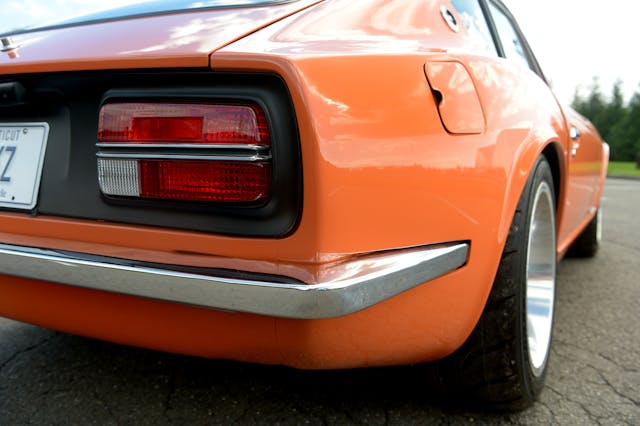 Datsun Outlaw Z 1973 240Z custom rear corner