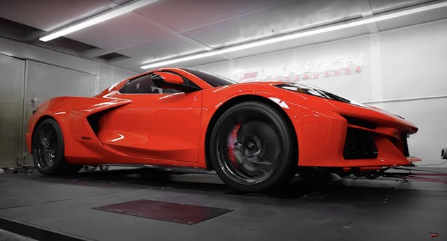 2024 corvette e-ray dyno results number paragon performance