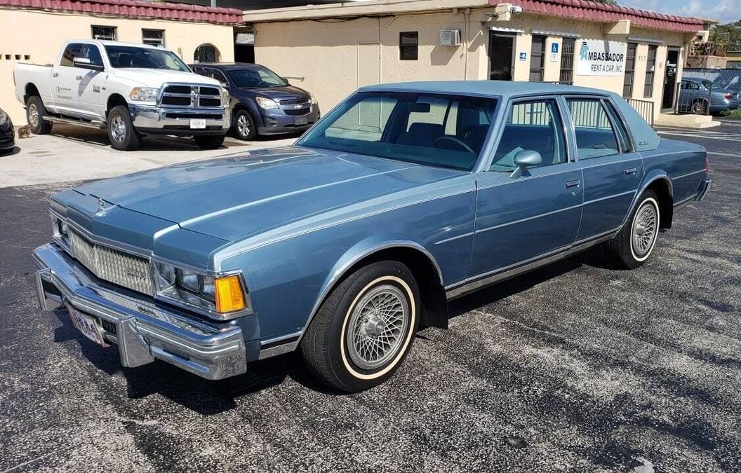 1977 Chevrolet Caprice Classic front three quarter